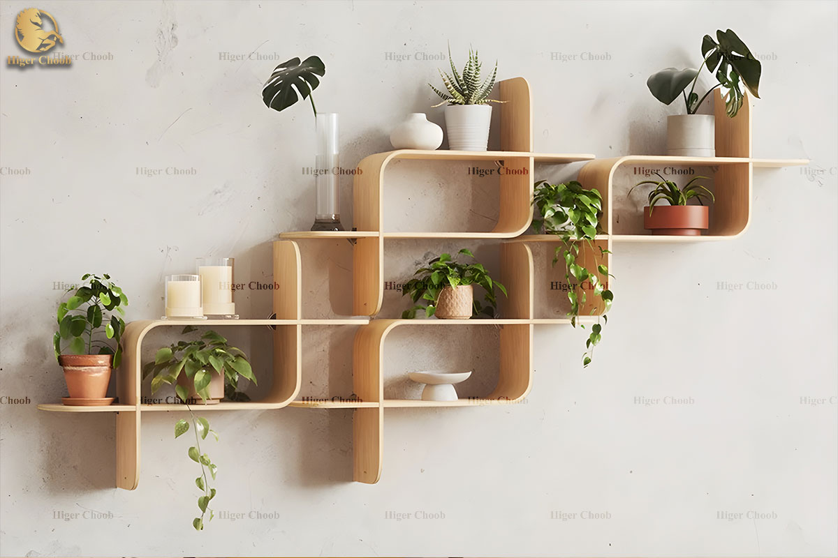 Higerchoob.com - ویترین چوبی مدرن