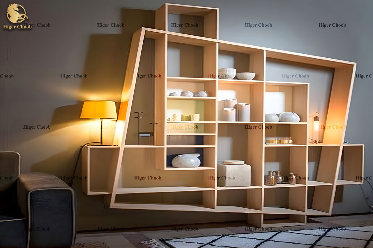 Higerchoob.com - ویترین چوبی مدرن