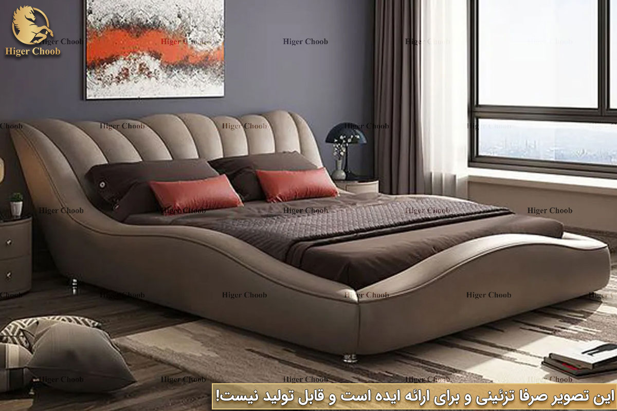 Higerchoob_com_بهترین_مدل_تخت_خواب_دونفره_