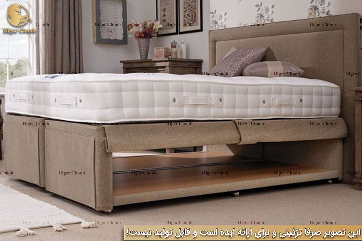Higerchoob_com_بهترین_مدل_تخت_خواب_دونفره_